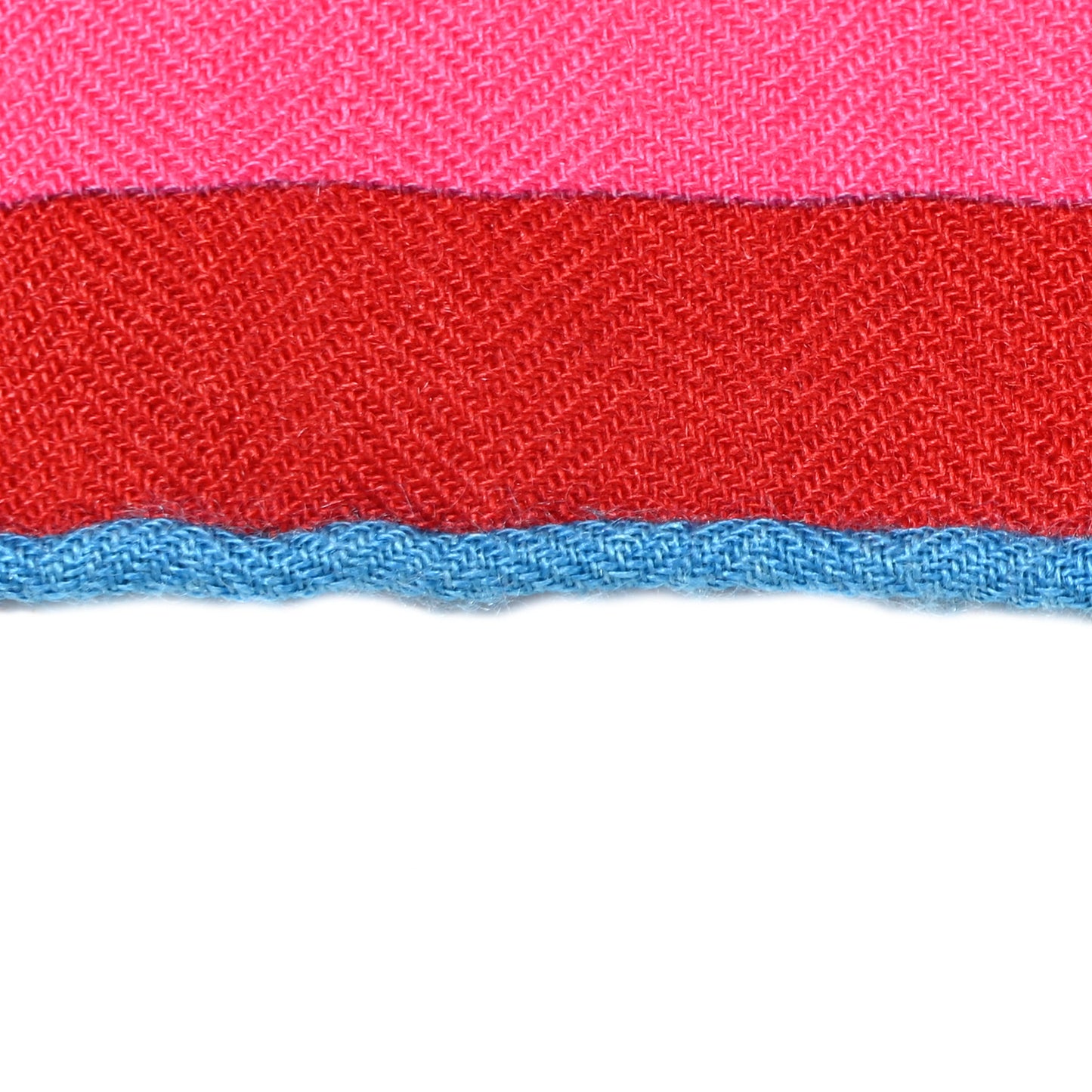 Cashmere Silk Brides Et Gris Shawl 140 Rose Vif Cobalt Vert