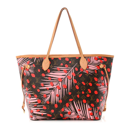 Louis Vuitton Monogram Jungle Dots Neo Neverfull MM Sugar Pink Poppy 1 of 9