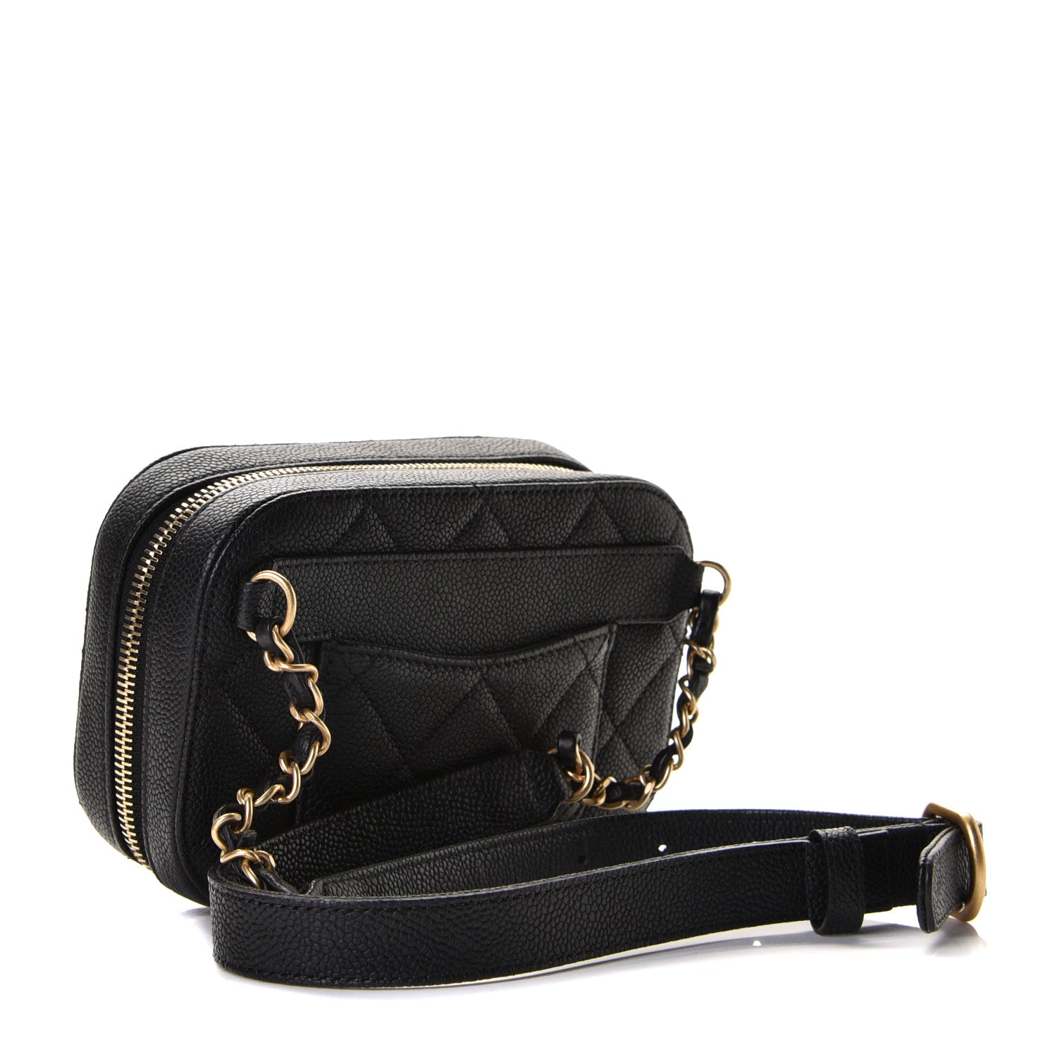 Chanel Caviar Quilted Waist Bag Black 5 of 11