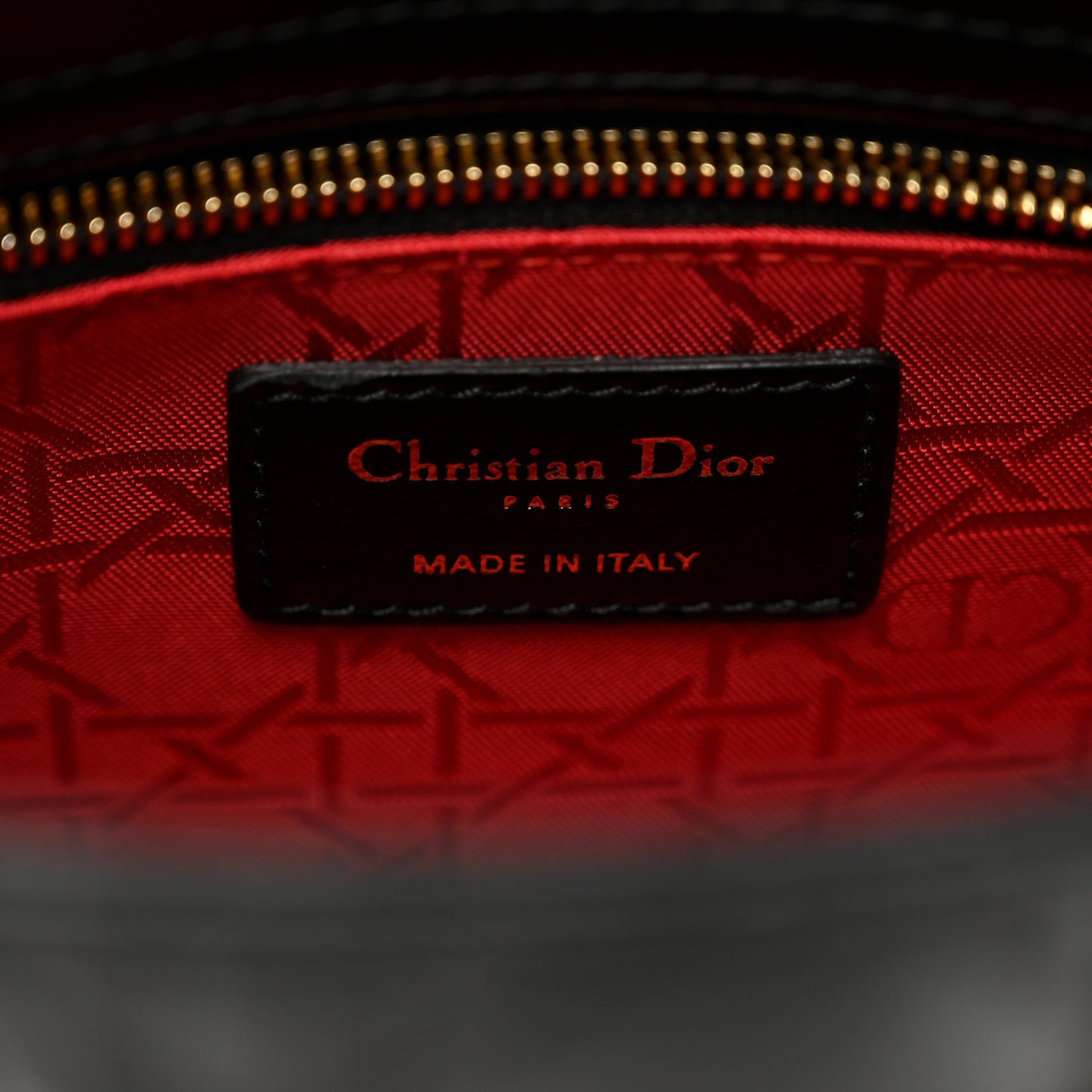 Lambskin Cannage Small My ABCDior Lady Dior Black