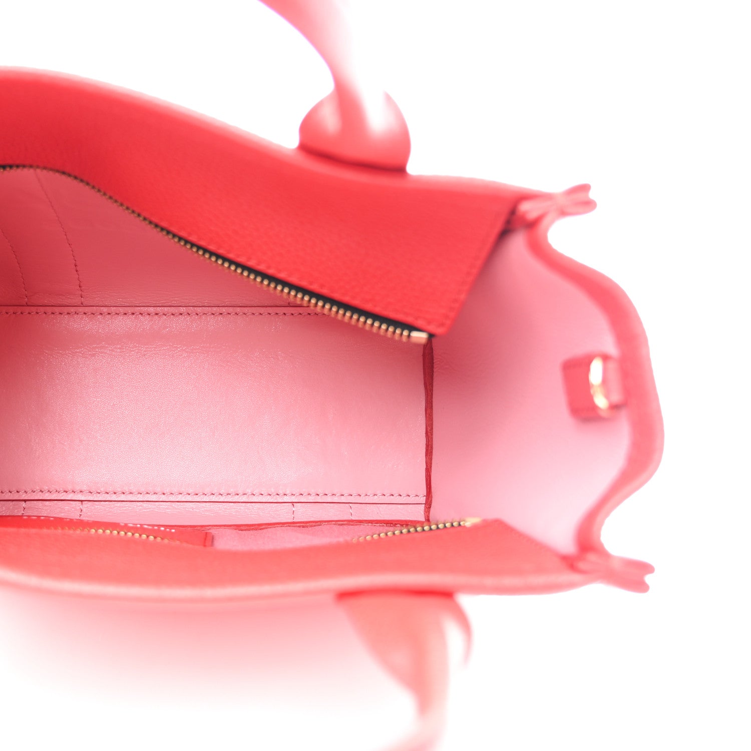 Marc Jacobs Grained Calfskin Small The Tote Bag True Red 5 of 11