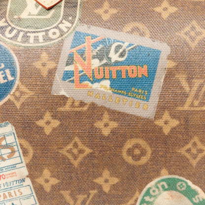Louis Vuitton Monogram Hotel Labels Speedy Bandouliere 30 11 of 13