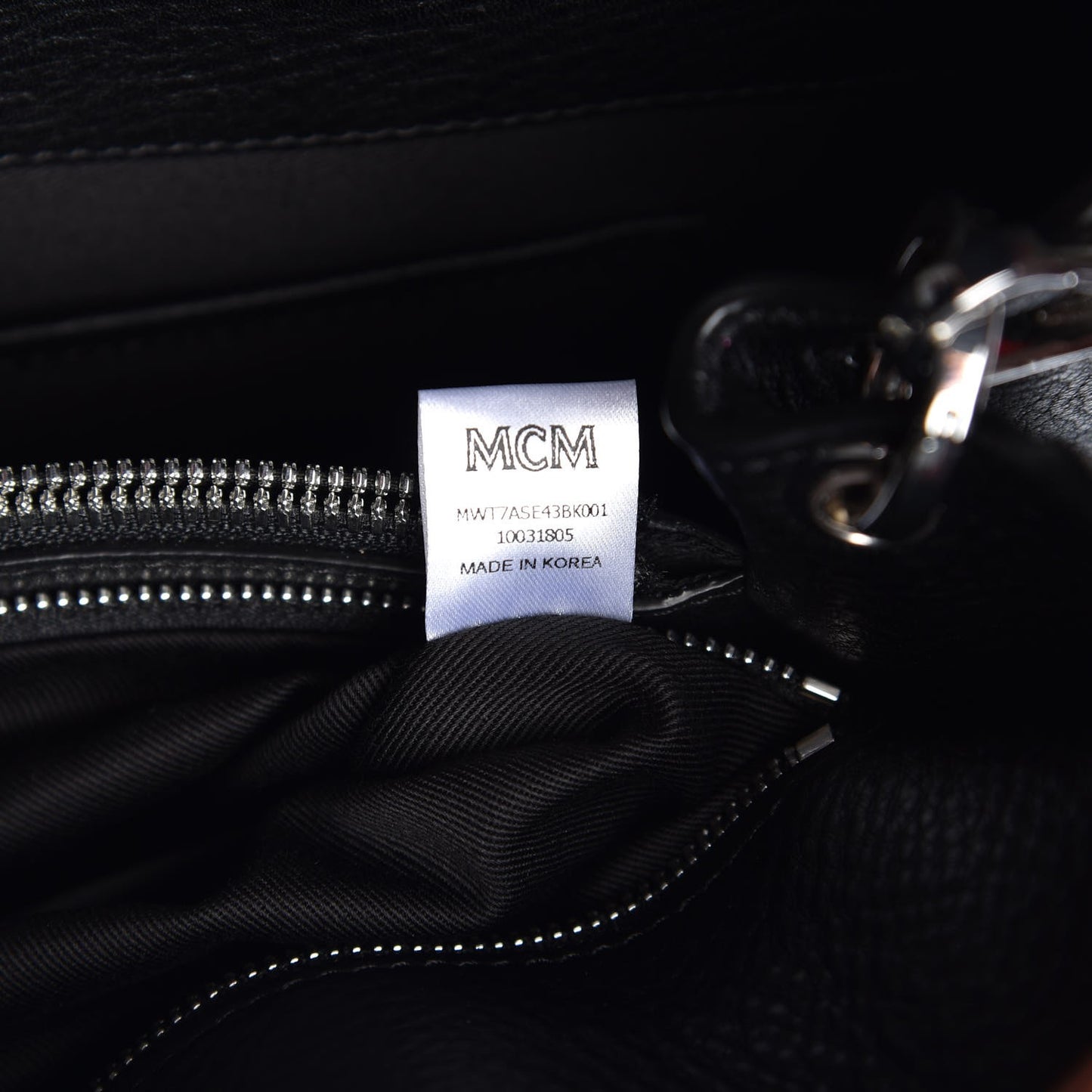 Calfskin Ottomar Monogram Large Essential Tote Black