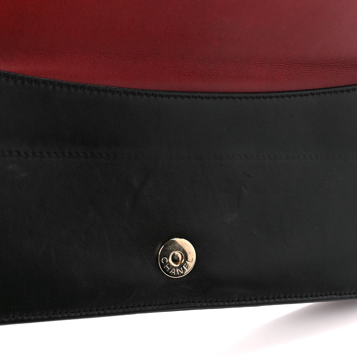 Chanel Lambskin Gold Chain Knot Clutch Black 11 of 11