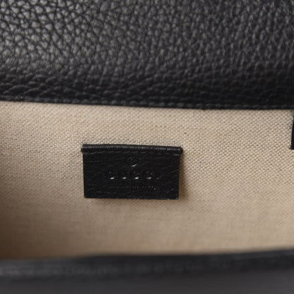 Gucci Calfskin Mini Dionysus Shoulder Bag Black 9 of 12