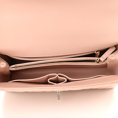 Chanel Caviar Quilted Small Coco Handle Flap Light Pink 5 of 10
