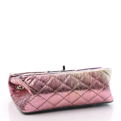 Chanel Metallic Goatskin Quilted Mini 2.55 Reissue Flap Multicolor 3 of 10