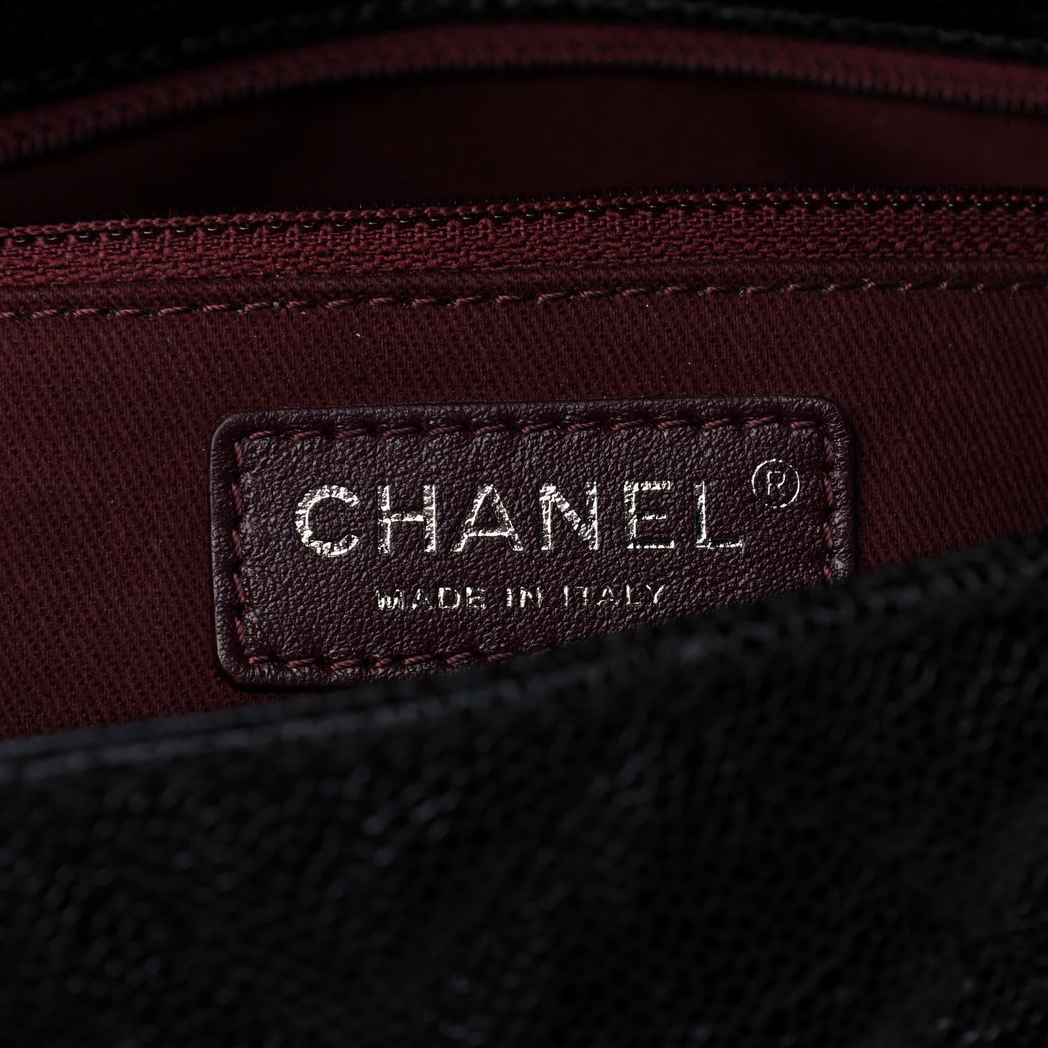 Chanel Crumpled Grained Calfskin Jumbo CC Crave Flap Black 6 of 13