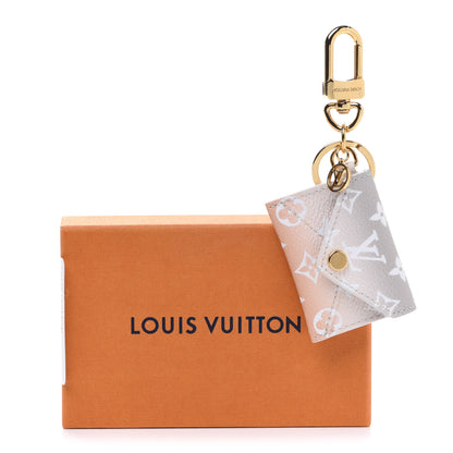 Louis Vuitton Monogram By The Pool Kirigami Pouch Key Holder Bag Charm Brume 7 of 7