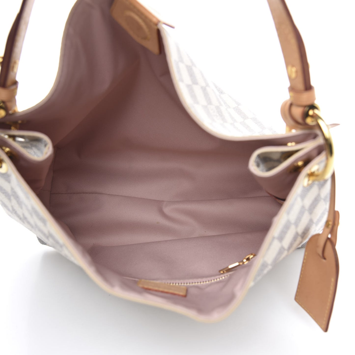 Damier Azur Graceful PM Rose Ballerine