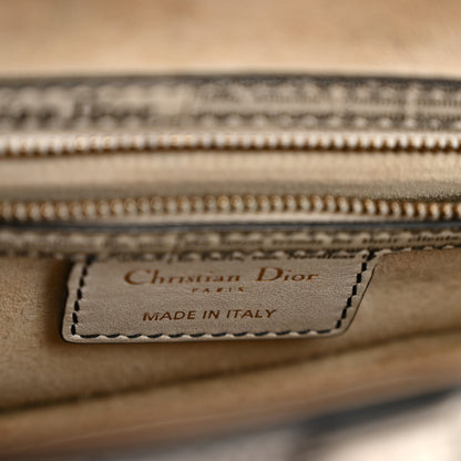 Christian Dior Calfskin Newspaper Printed Saddle Bag Black White 6 of 15