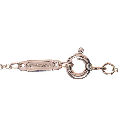 Tiffany 18K Rose Gold Diamond Atlas Pierced Key Pendant Necklace 7 of 8