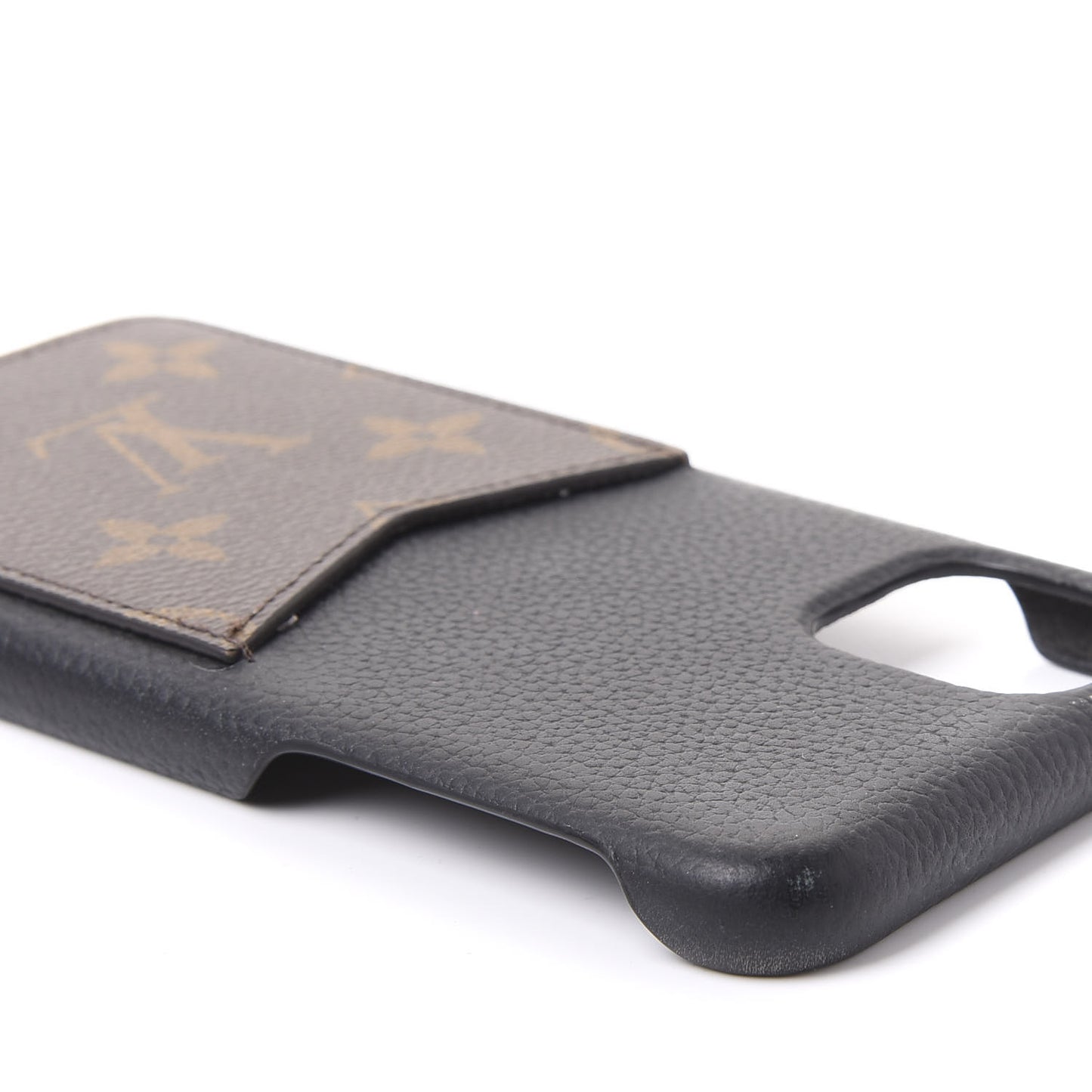 Monogram iPhone 11 Max Pro Bumper Black