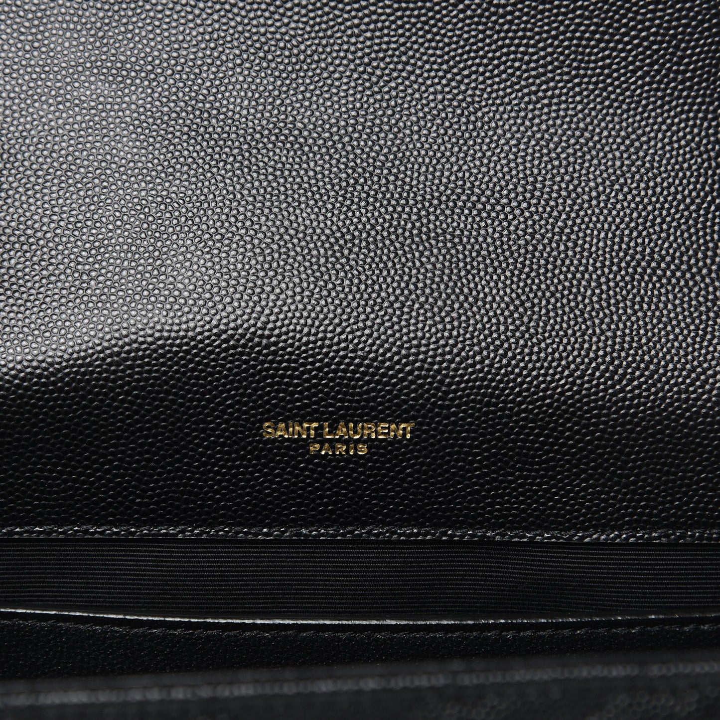 Grain De Poudre Matelasse Chevron Medium Monogram Satchel Black