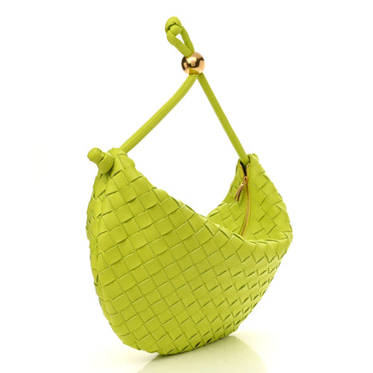 Bottega Veneta Nappa Intrecciato Turn Acid Kiwi 3 of 8