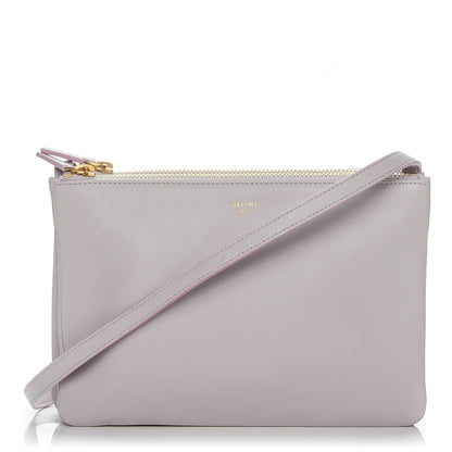 Celine Smooth Lambskin Small Trio Crossbody Bag Magnolia 1 of 7