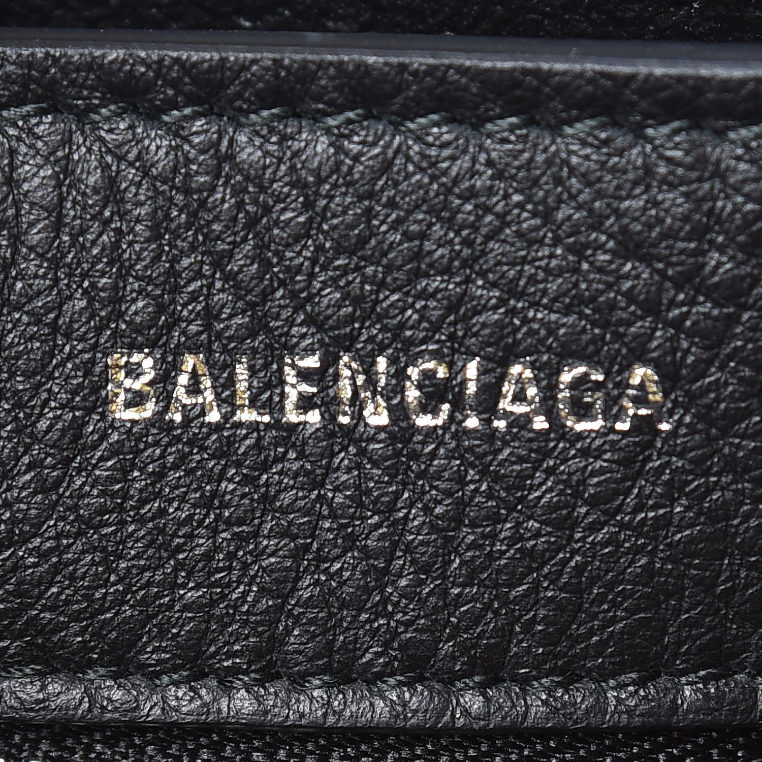 Balenciaga Smooth Calfskin Logo XXS Everyday Tote Jaune Soleil Black 9 of 9