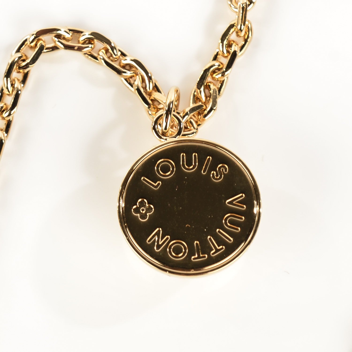 Louis Vuitton Swarovski Crystal Inclusion Necklace 4 of 7