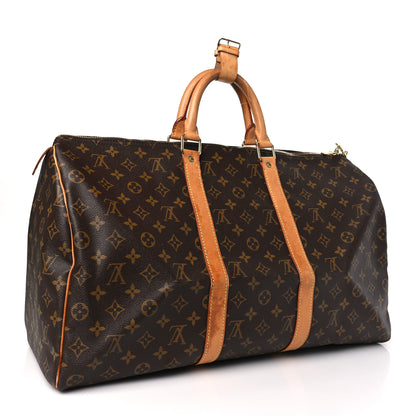 Louis Vuitton LOUIS VUITTON Monogram Keepall 50 2 of 10
