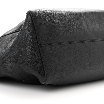 Gucci Pebbled Calfskin Medium Swing Tote Black 8 of 21