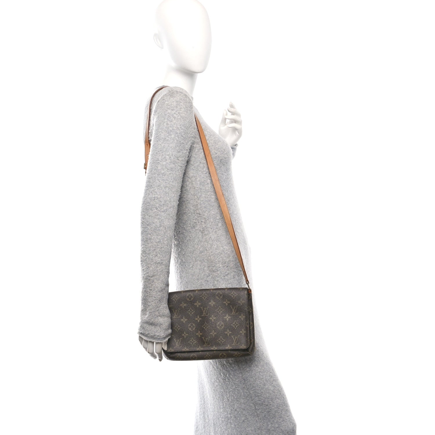 Louis Vuitton Monogram Musette Tango Long Strap 2 of 12