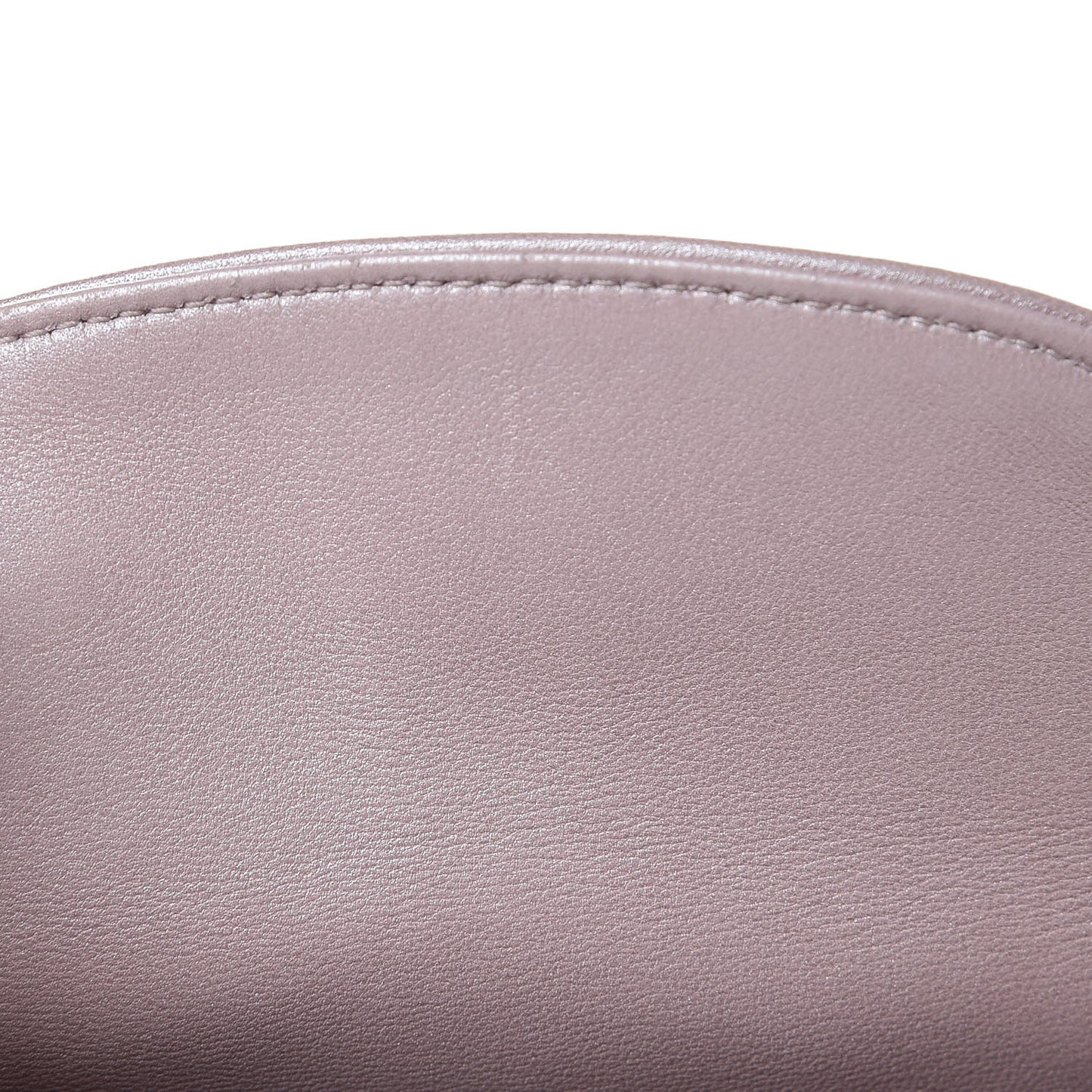 Metallic Lambskin Cannage Mini Lady Dior Lotus