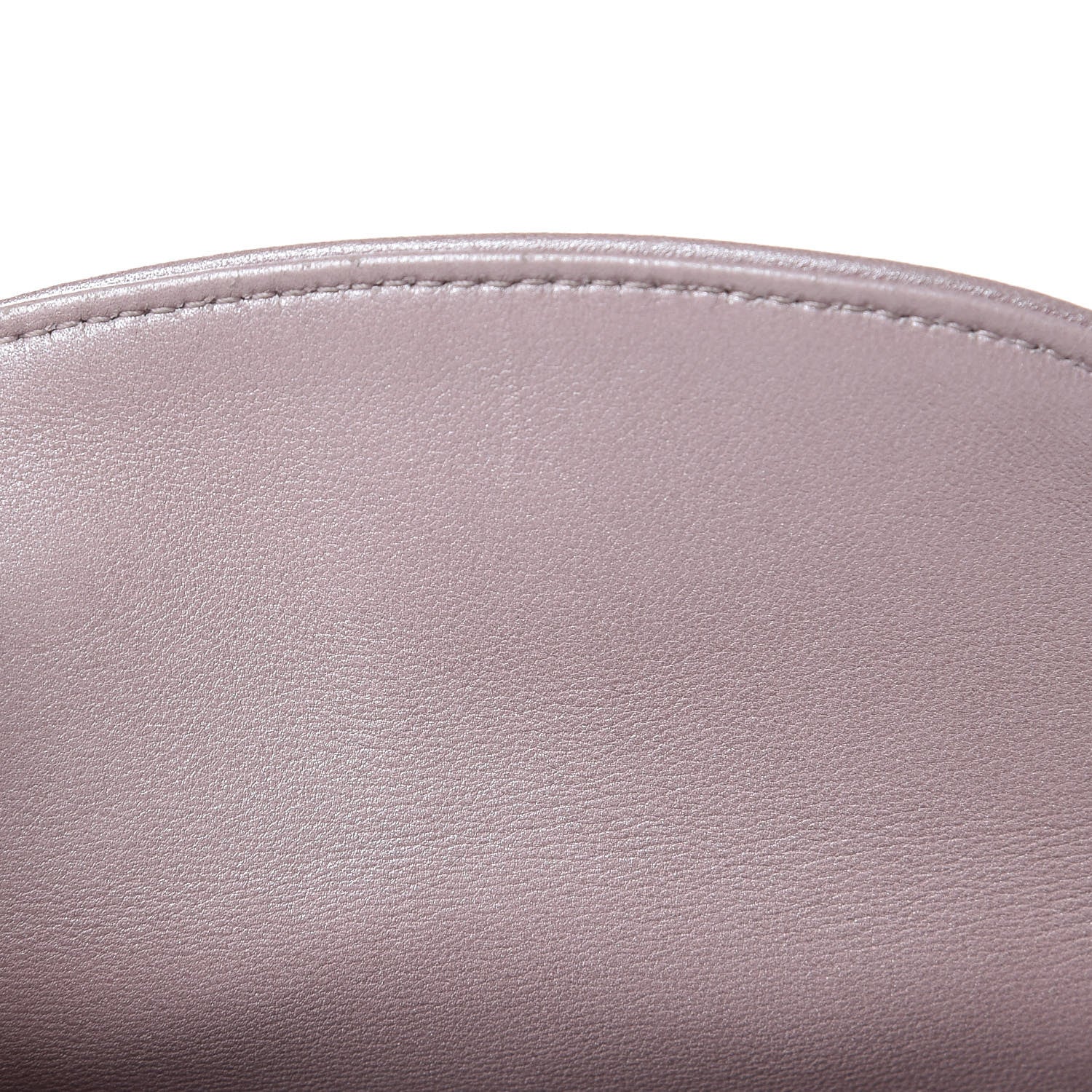 Christian Dior Metallic Lambskin Cannage Mini Lady Dior Lotus 14 of 15