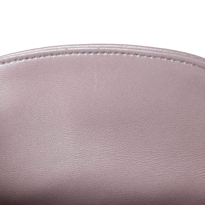 Christian Dior Metallic Lambskin Cannage Mini Lady Dior Lotus 14 of 15