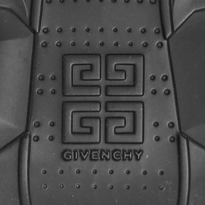 Givenchy Grained Calfskin Shark Lock Biker Ankle Boots 36 Black 7 of 9