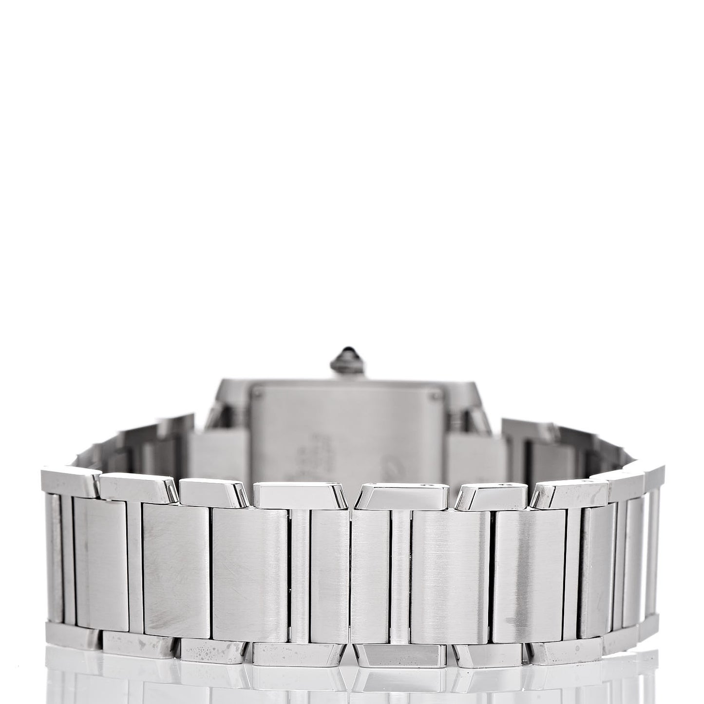 Stainless Steel 25mm Tank Francaise Quartz Watch