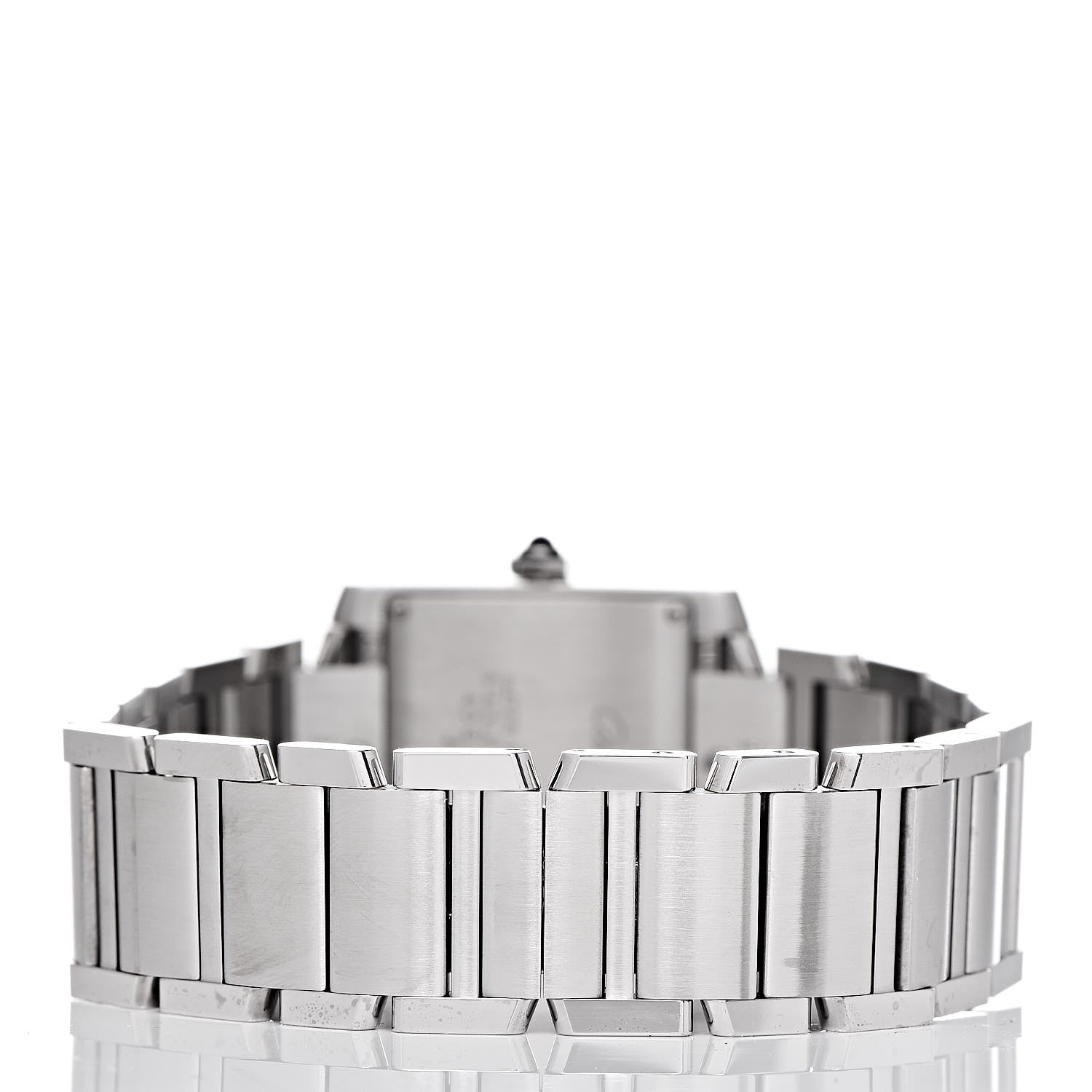 Cartier Stainless Steel 25mm Tank Francaise Quartz Watch 4 of 9