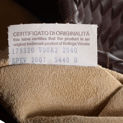 Bottega Veneta Nappa Intrecciato Tote Ebano 8 of 8