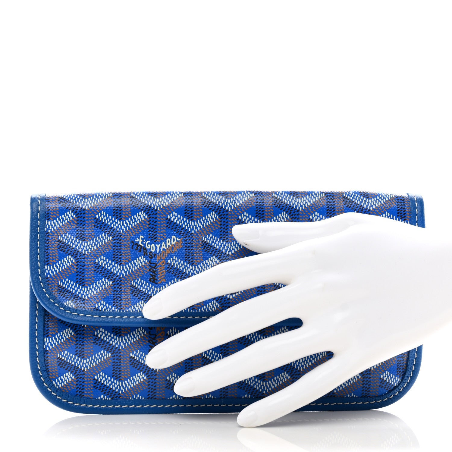 Goyard Goyardine Pouch Sky Blue 2 of 6