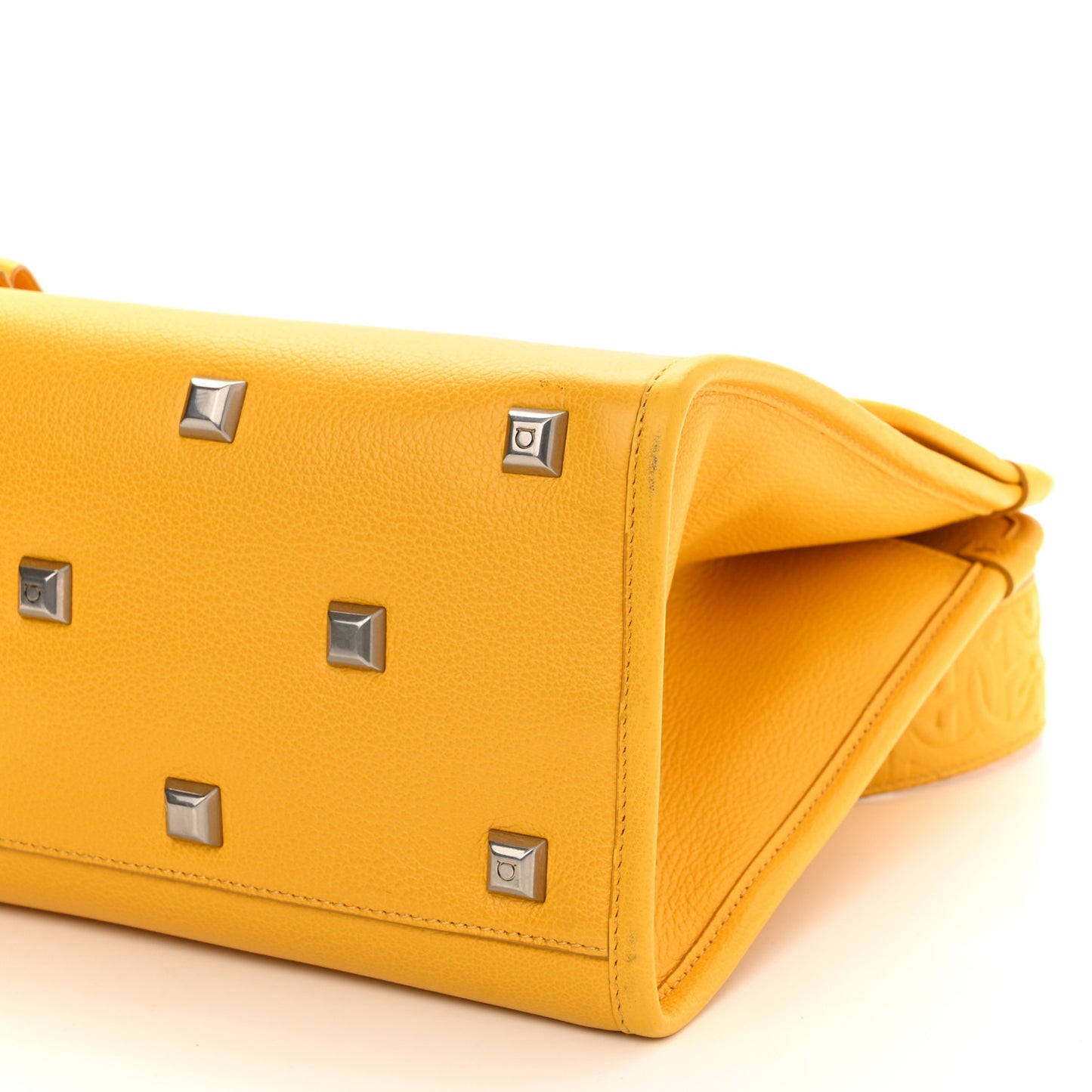 Calfskin The Studio Bag Sunshine
