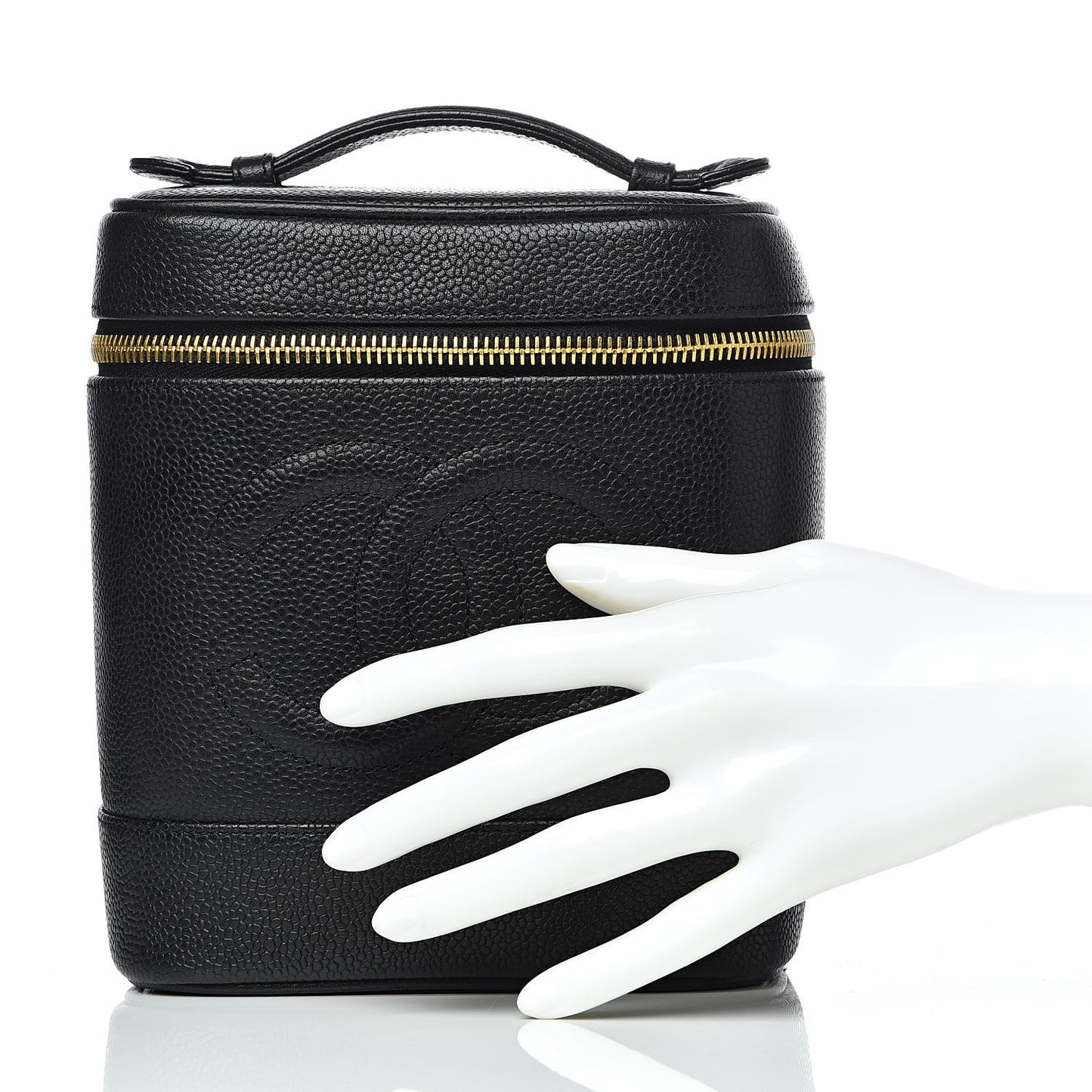 Caviar Vanity Cosmetic Case Black