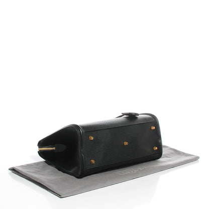 Alexander McQueen Grained Calfskin Medium Heroine Black 4 of 9