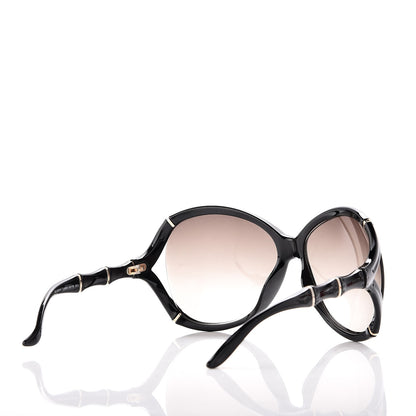 Gucci Oversized Oval Bamboo Sunglasses 3509/S Black 4 of 8