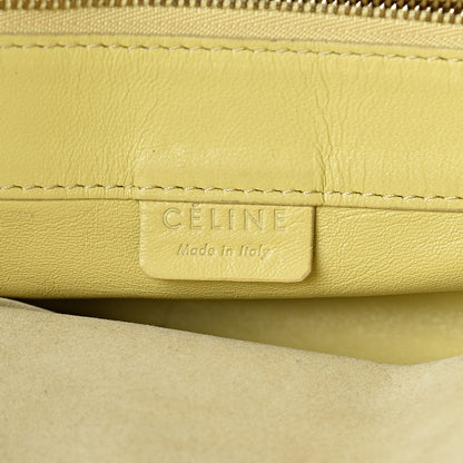 Celine Smooth Lambskin Small Vertical Bi-Cabas Beige Yellow 6 of 27