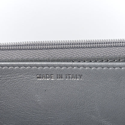 Chanel Metallic Caviar Quilted Wallet on Chain WOC Silver 7 of 11