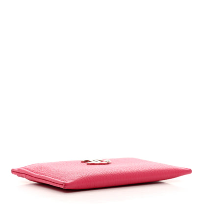 Chanel Goatskin CC Card Holder Pink 4 of 9