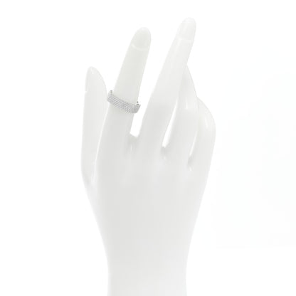 Tiffany 18K White Gold Diamond Metro Five-Row Ring 52 6 2 of 4