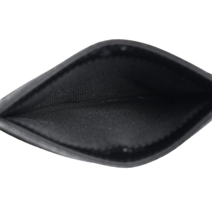 Chanel Caviar Camellia Embossed Card Holder Black 5 of 9