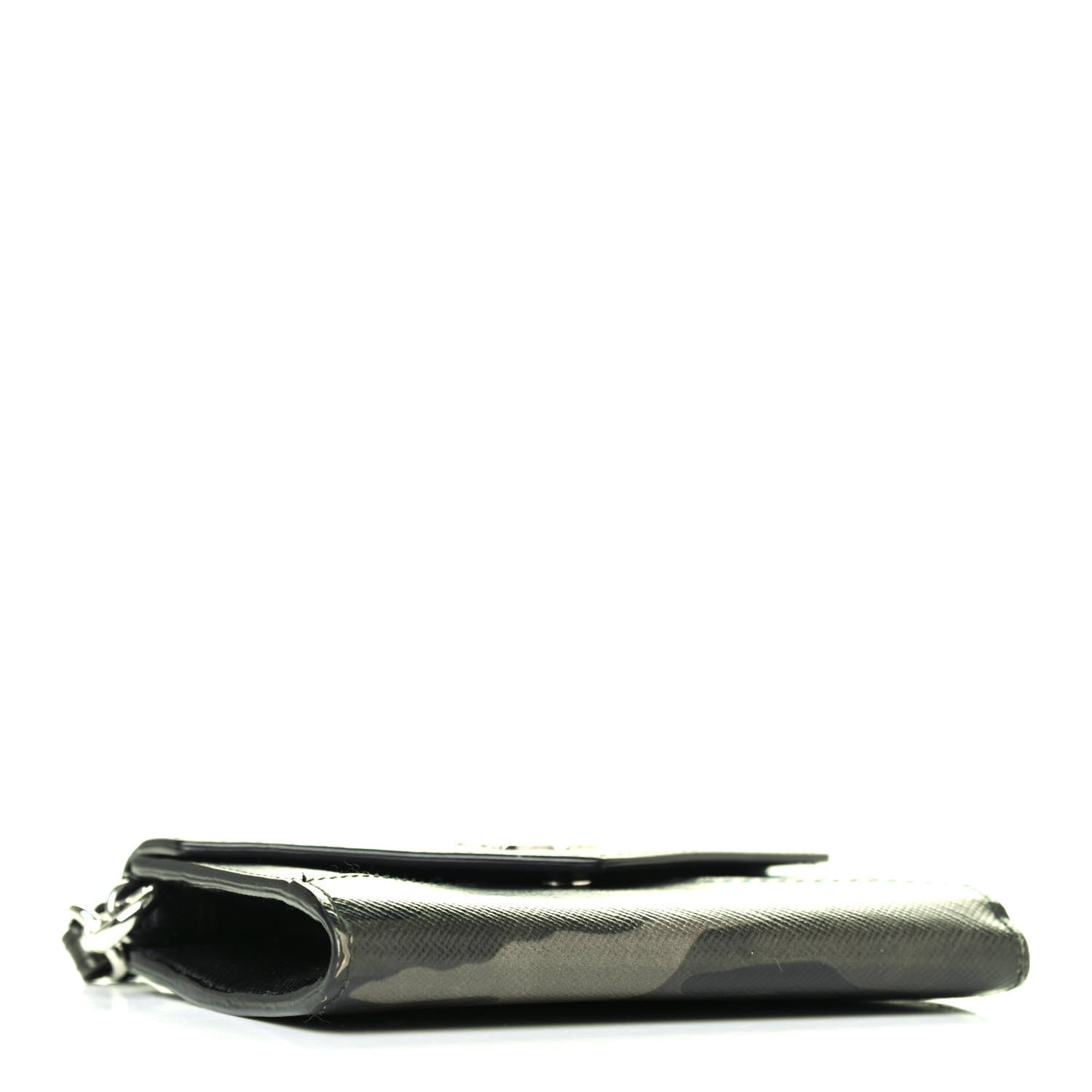 Prada Saffiano Camouflage Print Wristlet Wallet Marmo Dis Camouflage 3 of 4