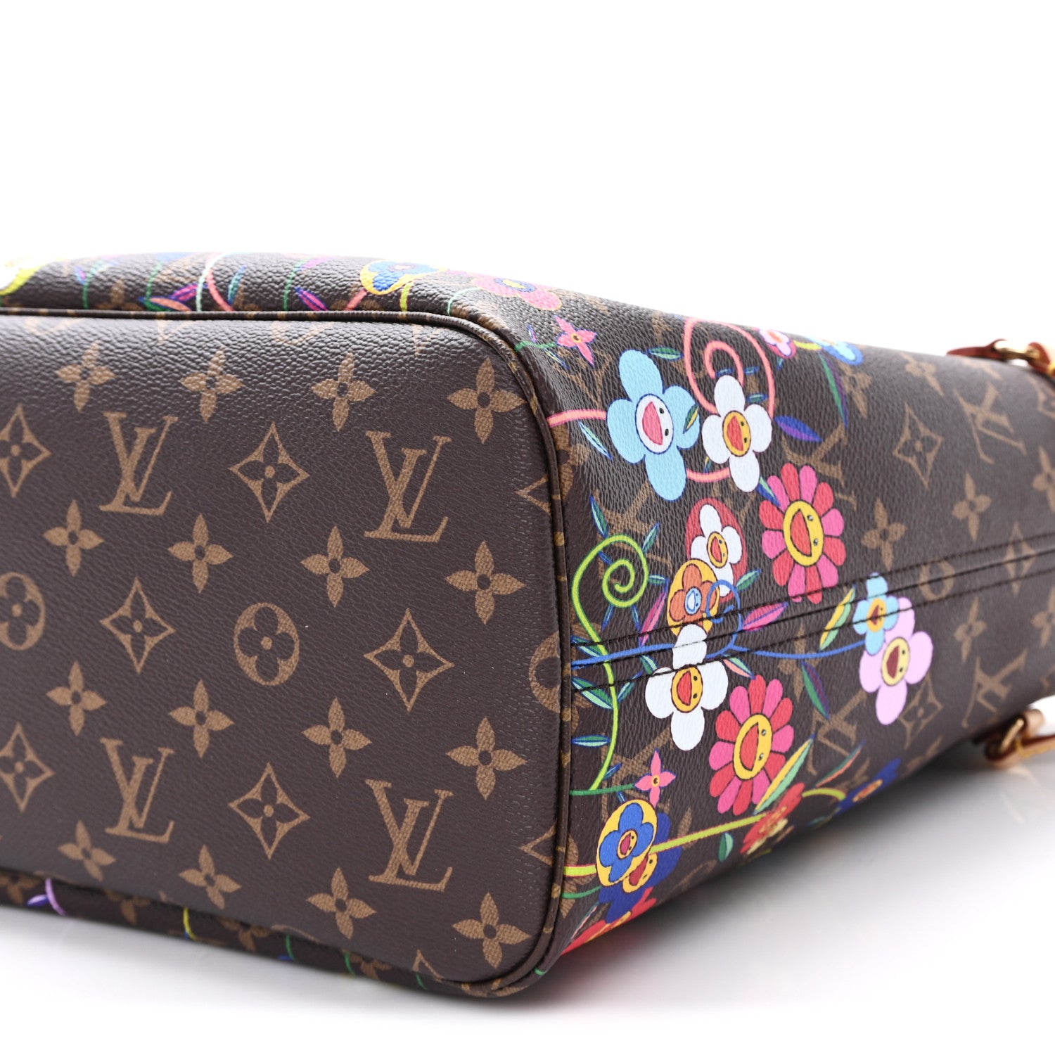 Louis Vuitton LV X TM Monogram Flowers Neverfull MM 1852804