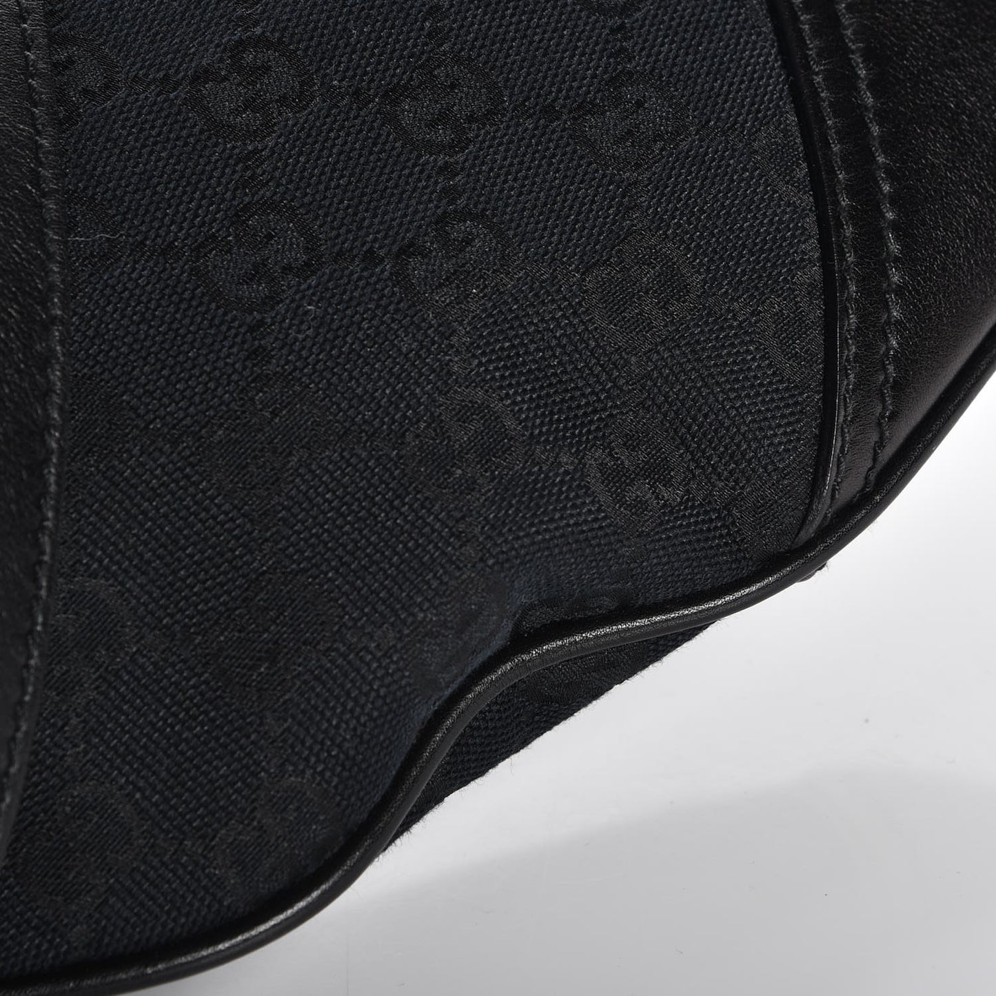 Monogram Medium New Britt Half Moon Hobo Black