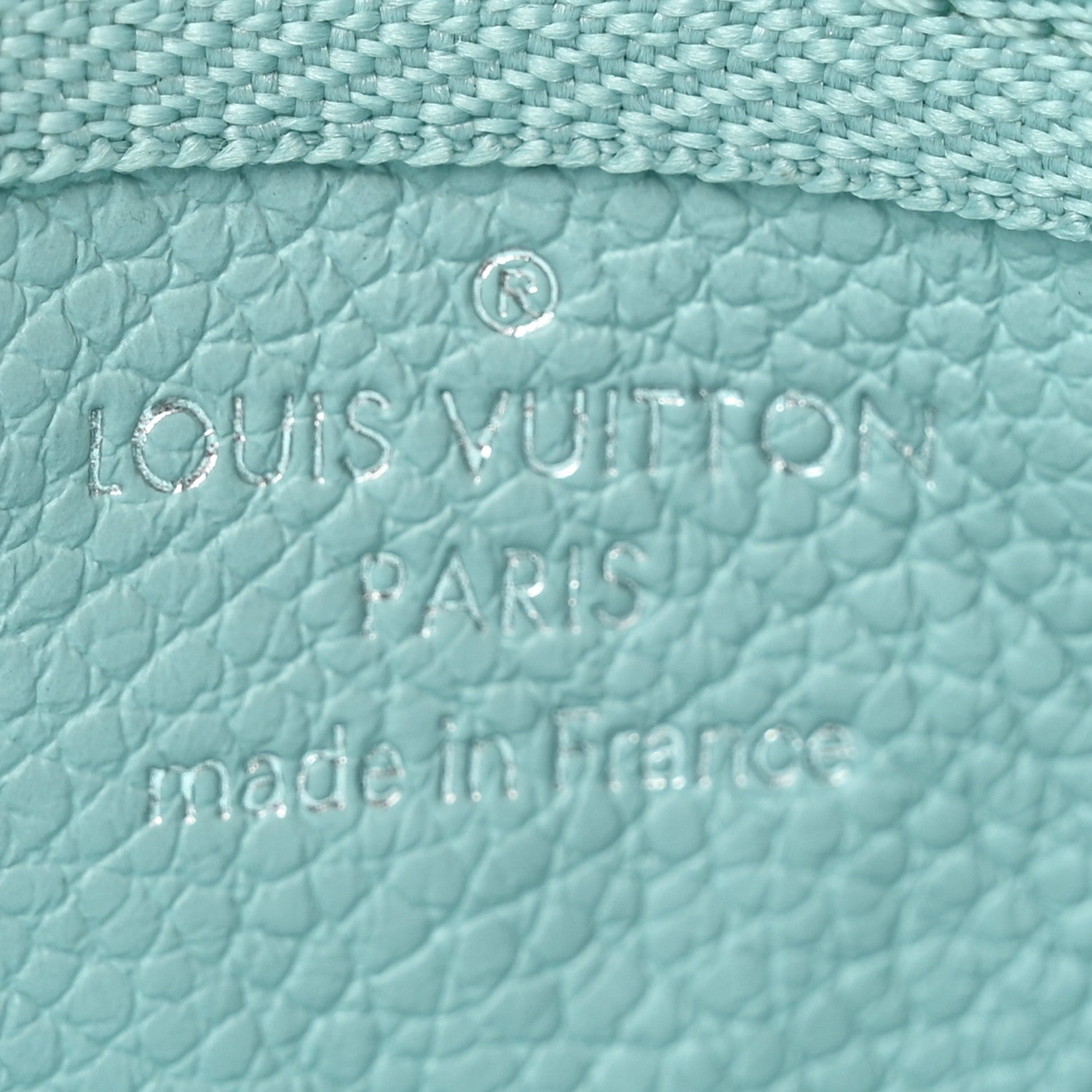 Louis Vuitton Empreinte Monogram Summer Stardust Key Pouch Water Green 6 of 8