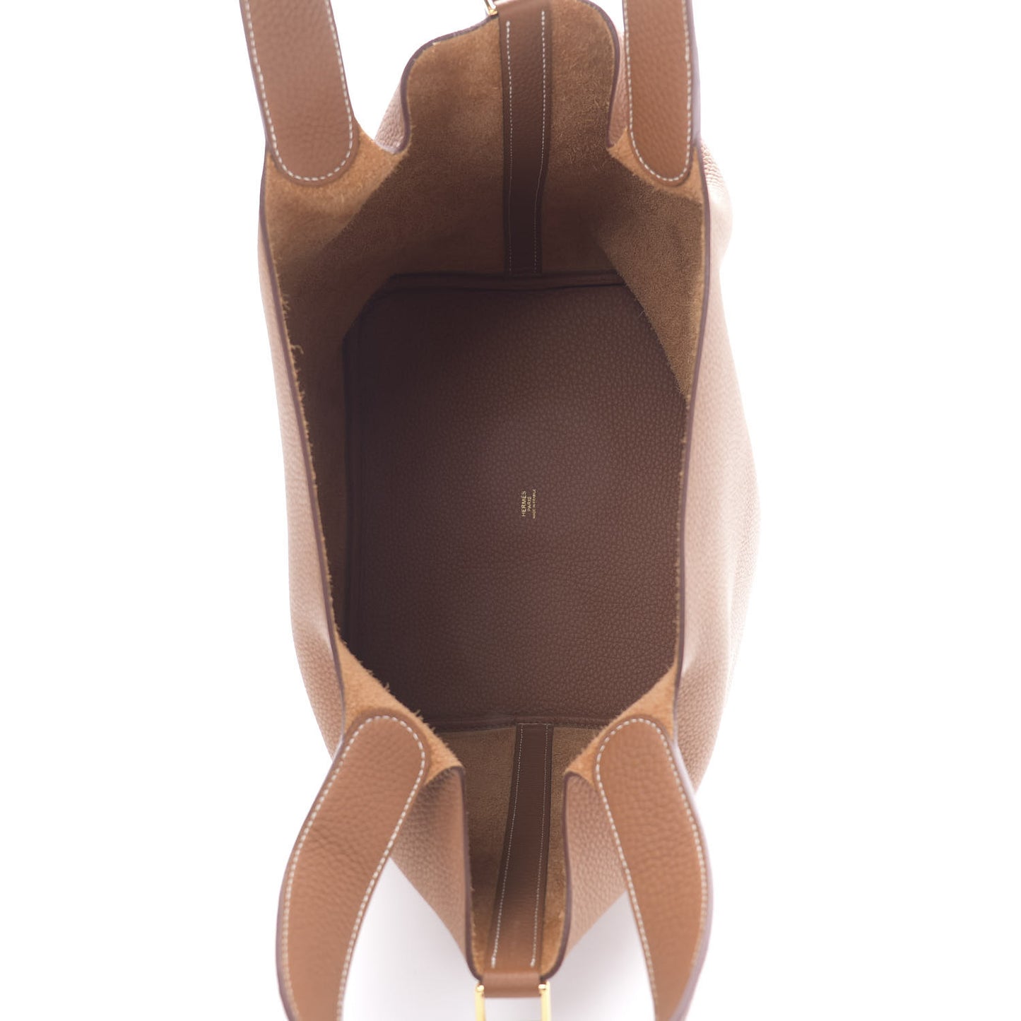 Taurillon Clemence Picotin Lock 26 GM Gold