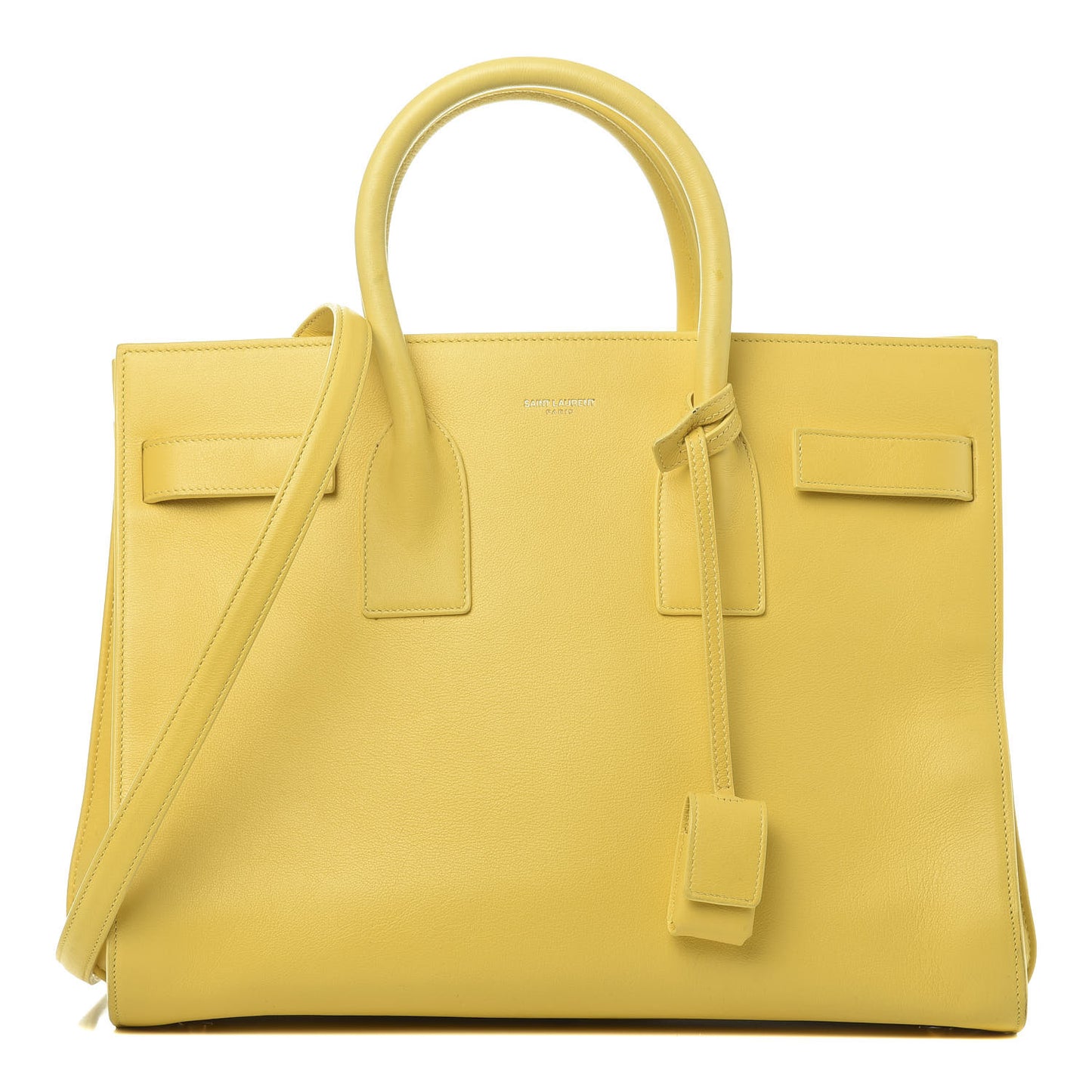 Calfskin Small Sac De Jour Yellow