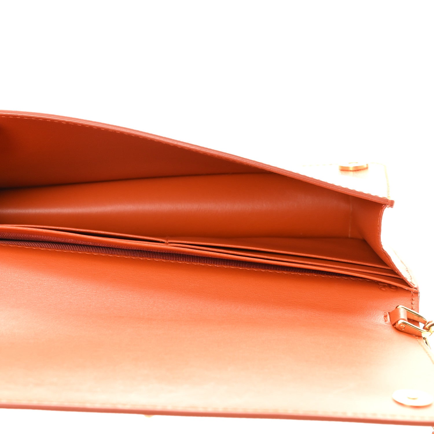 Prada Vitello Move Triangle Logo Miniborse Papaya 5 of 9