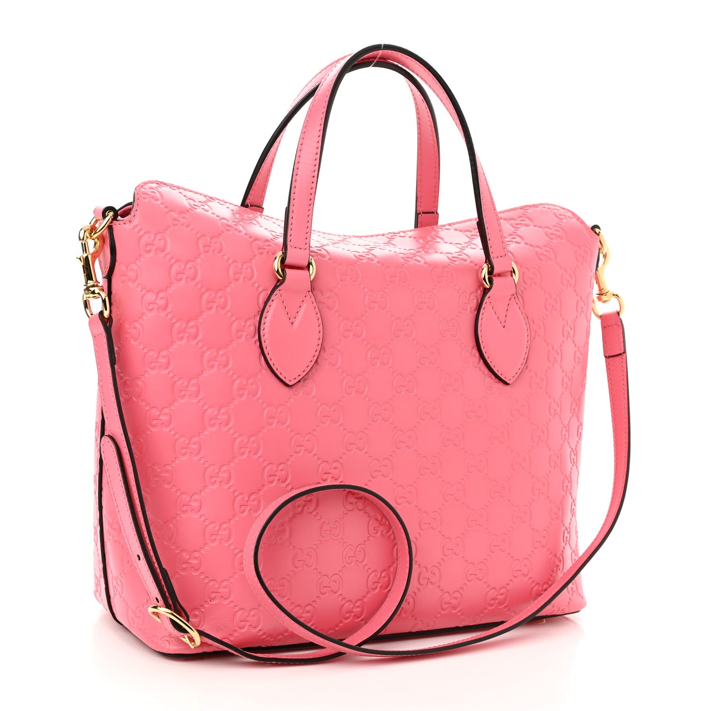 Guccissima Linea A Foldover Tote Flush